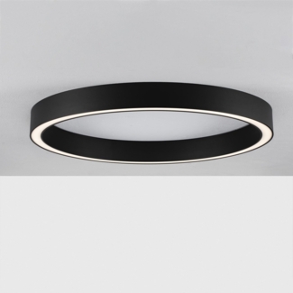 Nova Luce 9558640 STING LED Deckenleuchte 80cm 3000K Schwarz dimmbar