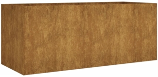 vidaXL Hochbeet 200x80x80 cm Cortenstahl 824539