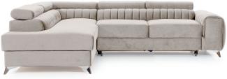 Laurence, Ecksofa, Eckcouch, Beige