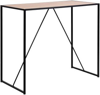 Bartisch >Carney< in Wildeiche aus Metall - 120x105x60cm (BxHxT)