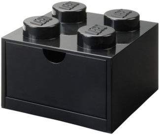 Lego Brick 4 Desk Drawer czarny