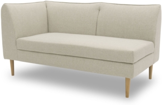 Gartenlounge Sofa 2-Sitzer Links Braelyn 159x82x82 Outdoorbezug sand