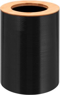 bremermann Kosmetikeimer Kosmetikeimer SEGNO aus Bambus und Kunststoff, Abfalleimer, 5,5 l