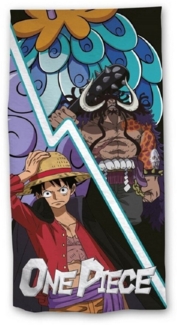 One Piece Badehandtuch – Strandtuch 70x140 cm aus weichem Polyester