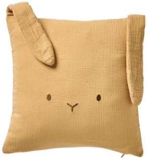 vertbaudet Dekokissen Kinderzimmer Tier-Kissen aus Musselin