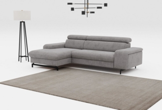 COTTA Ecksofa Emma L-Form, mit Kopfteilverstellung, wahlweise mit Bettfunktion & Bettkasten