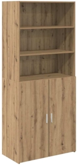 vidaXL Highboard Artisan-Eiche 80 x 42,5 x 185 cm Holzwerkstoff 3402633