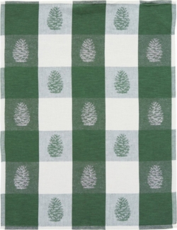 Erwin Müller Geschirrtuch Geschirrtuch "Winter" 6er-Pack, Halbleinen Motiv