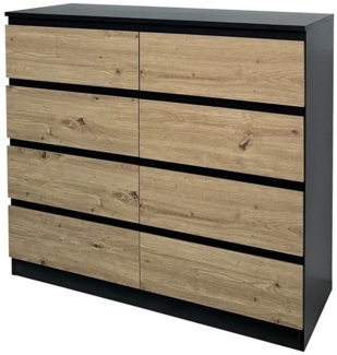 HTI-Living Kommode Kommode 8 grifflose Schubladen (Stück, 1 St, 1 Kommode), Sideboard