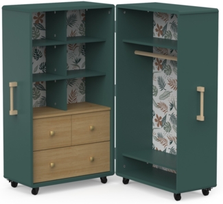 Calicosy Kleiderkoffer B65 cm - MINI ME - Grün