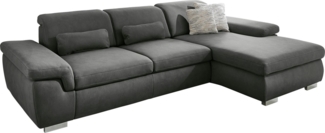 Die PlanBar Ecksofa MP-IN17041 L-Form, mit Sitztiefenverstellung, optional Kopfteilverstellung & Bettfunktion