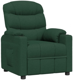 vidaXL Relaxsessel Dunkelgrün Stoff 348076