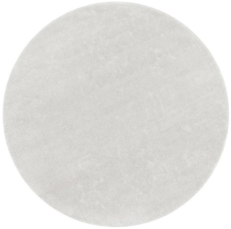 KADIMA DESIGN Teppich waschbar Unifarben Wohnzimmer schmutzabweisend Teppich Kurzflor, Läufer, Höhe: 14 mm, Florhöhe: 10 mm, 100% Polyester, Läufer, 60x100 cm, Silber