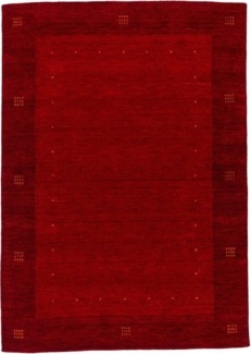 THEKO Wollteppich Natur Teppich Indo Gabbeh Indira Bordüre, Rechteckig, Höhe: 20 mm