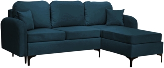 Ecksofa Vadrin L, Seite: Rechts, Farbe: Manila 25