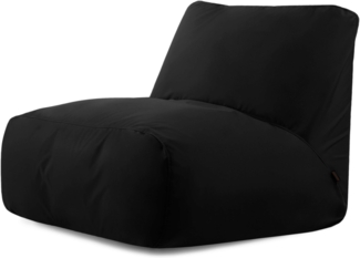 Sitzsack ‘Tube 100‘, Bezugstoff - Colorin, 100% Olefin, Balck, 80x120x100 cm.