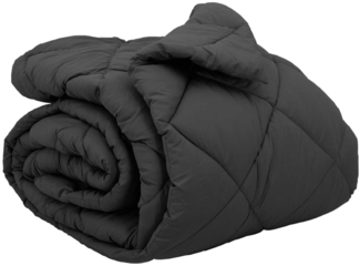 vidaXL Winterbettdecke Anthrazit 240x260 cm Mikrofaser 42025655