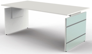 Kerkmann Schreibtisch Aveto Wangengestell 180x80x68-76cm höhenverstell