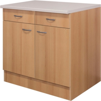 Flex-Well Unterschrank Nano (B x H x T) 100x85/86x60 cm, für viel Stauraum