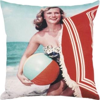 pad Kissenhülle Seaside 50er Jahre Print (45x45 cm) 11216-X40-4545