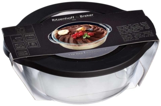 Ritzenhoff & Breker Cucina Auflaufform mit Frischhaltedeckel rund 1,45 l - DS