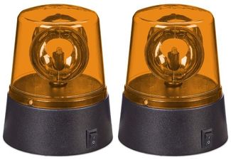 Rundumleuchte 2er Set orange 10050317