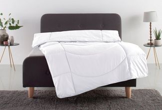 OTTO home Microfaserbettdecke Microlux, Bettdecke 135x200 cm, und Übergrößen bis 240x220cm, Füllung: Feuchtigkeitsregulierende 3D Klimafaser (Polyester), Bezug: Microfaser-Feinbatist, Bettdecken in 4 Farben, Sommer, Winter, 4 Jahreszeiten, Decke