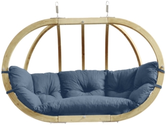 AMAZONAS Mehrpersonen Hängesessel Globo Royal Chair Brisa inkl. Sitzkissen und zwei Spiralfedern