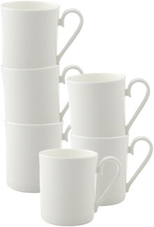 Villeroy & Boch Royal Becher mit Henkel 230 ml 6er Set