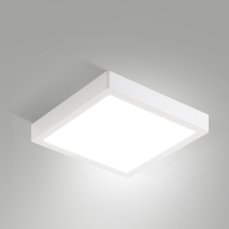 Fabas Luce 6577-64-254 LED Deckenleuchte Gian quadratisch 24x24cm weiß 3000K IP54