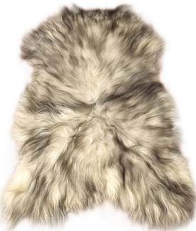 KUHFELL online & NOMAD Fellteppich ECHTES ISLAND LAMMFELL LANGWOLLIG SCHAFFELL TEPPICH XL IN DIV. FARBEN
