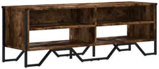 vidaXL TV-Schrank Räuchereiche 122x34x41 cm Holzwerkstoff 848571