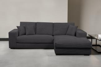 WERK2 Ecksofa Eden L-Form, Design Ecksofa in Cord mit besonders weichem Sitzkomfort