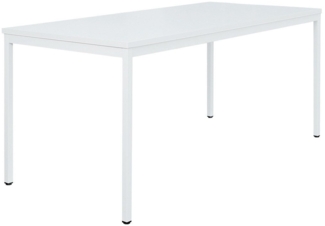 Steelboxx Schreibtisch Schreibtisch 160 x 80 cm Besprechungstisch Büromöbel Computertisch (1-St), Maße: 750 x 1600 x 800 mm (HxBxT)