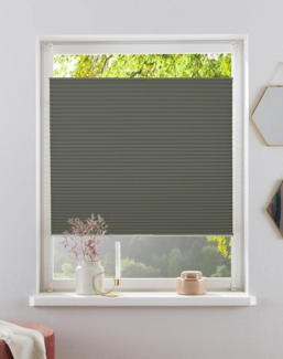 my home Plissee CASUL, verdunkelnd, ohne Bohren, freihängend, Klemmfix, Wabenplissee, Klemmfix ohne Bohren, Verdunkelung - NEUHEIT!