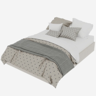 BlingBin Polsterbett Doppelbett Stauraumbett (1-tlg, Mit großzügigem Stauraum), 140 x 200 (ohne Matratze und Kopfteil)