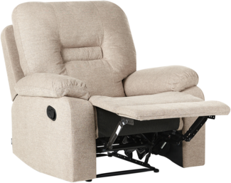 Fernsehsessel BERGEN Stoff Beige