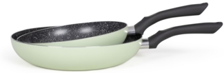 Pfannenset Induktion Aluminium Pfanne 24 cm 28 cm MEN124VE grün