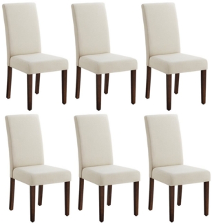 VASAGLE Esszimmerstuhl 2er Set/ 4er Set/ 6er Set Esszimmerstühle, Küchenstuhl (Set, 6 St), Parsons-Stil, 58 x 48 x 99 cm, stuhl bis 120 kg