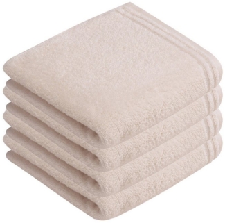 Vossen Handtücher 4er Pack Handtuch 60x110 cm Calypso feeling, Frottier (Spar-Set, 4-St), hohe Markenqualität