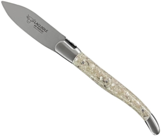 Laguiole en Aubrac Austernmesser Griff aus Austernschalen 18 cm