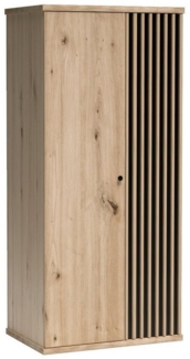 Marmex Möbel Kleiderschrank CALI 01 mit Kleiderstange und Lamellen Drehtürenschrank