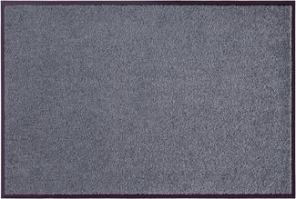Waschbare Fußmatte Wash & Clean - grau - 60x180x0,7cm