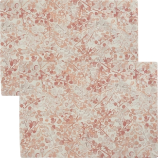 sander table + home Platzset Tischset "Livorno" 2er-Pack, Baumwolle Blatt