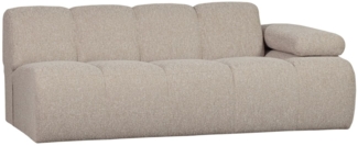 Modulsofa Mojo Boucle 2er Arm-Rechts, Beige