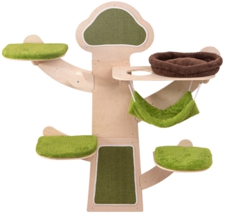 KOMFOTTEU Kratzbaum, 1,8 m Kratzbaum Wand, 5-stufiges Kletterregal