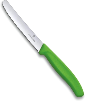 Victorinox Tomatenmesser Swissclassic, Rund, Wellenschliff