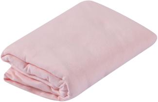 poyetmotte Spannbetttuch, 60x120 cm, pudrig Pink