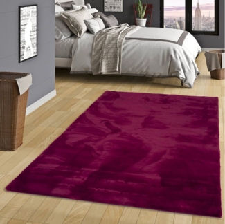 Pergamon Fellteppich Fellteppich Luxus Super Soft Plush, Rechteckig, Höhe: 25 mm