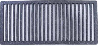 Grillrost Grillgitter Gusseisen Antihaftbeschichtet universell 62,5cm x 30,5cm
